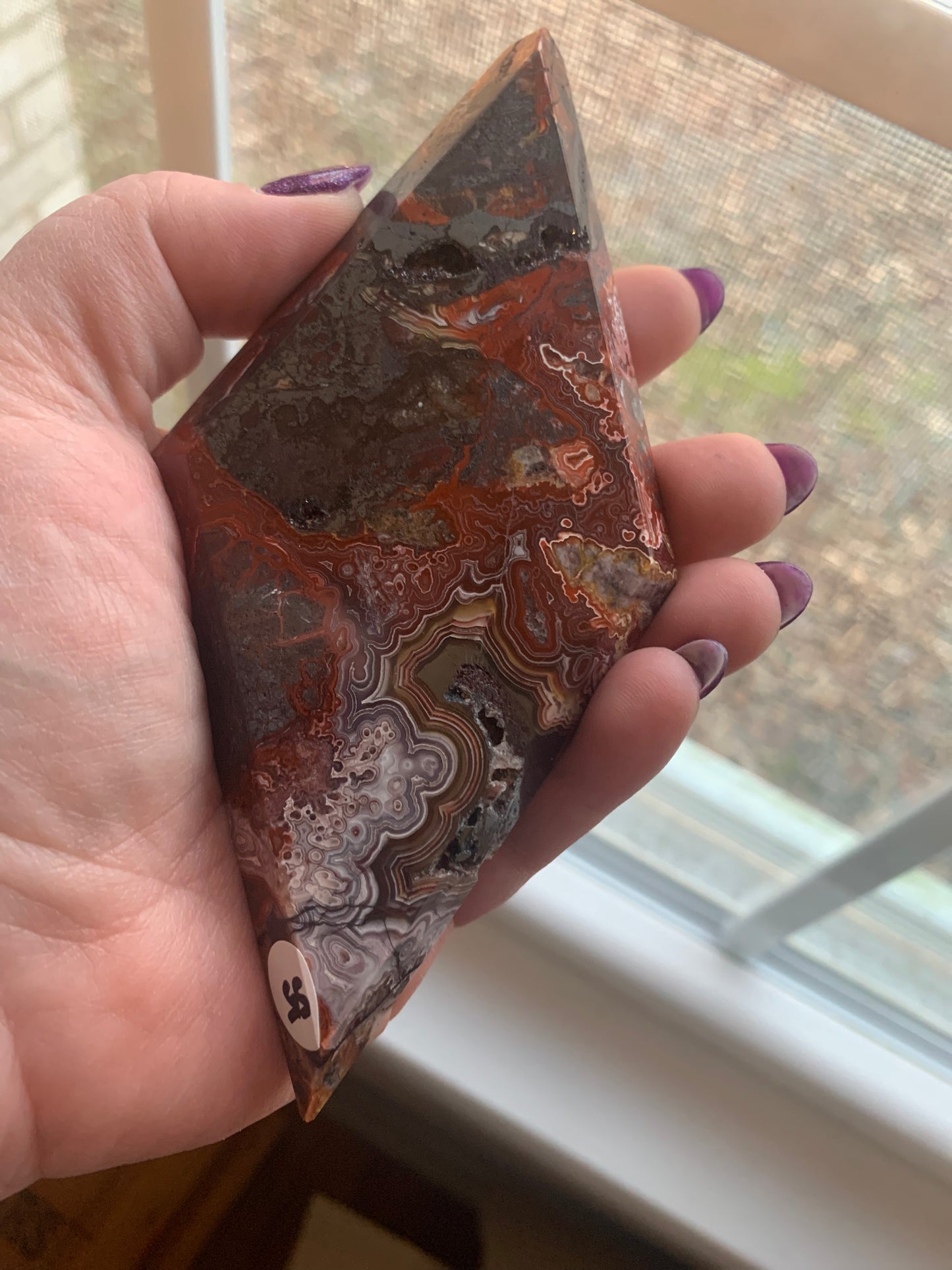 Mexican Lace Agate - Diamond