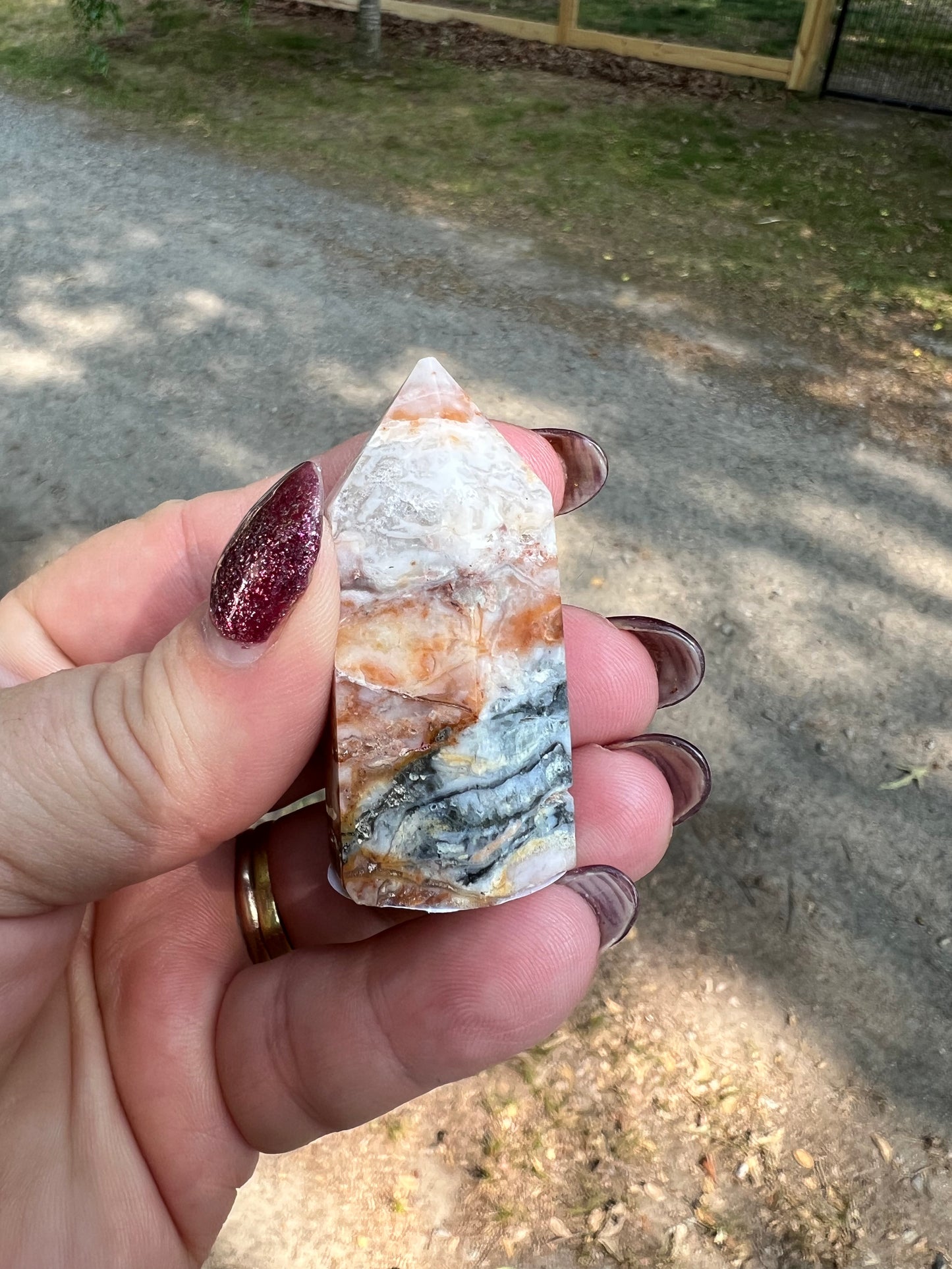 Mexican Agate Tower