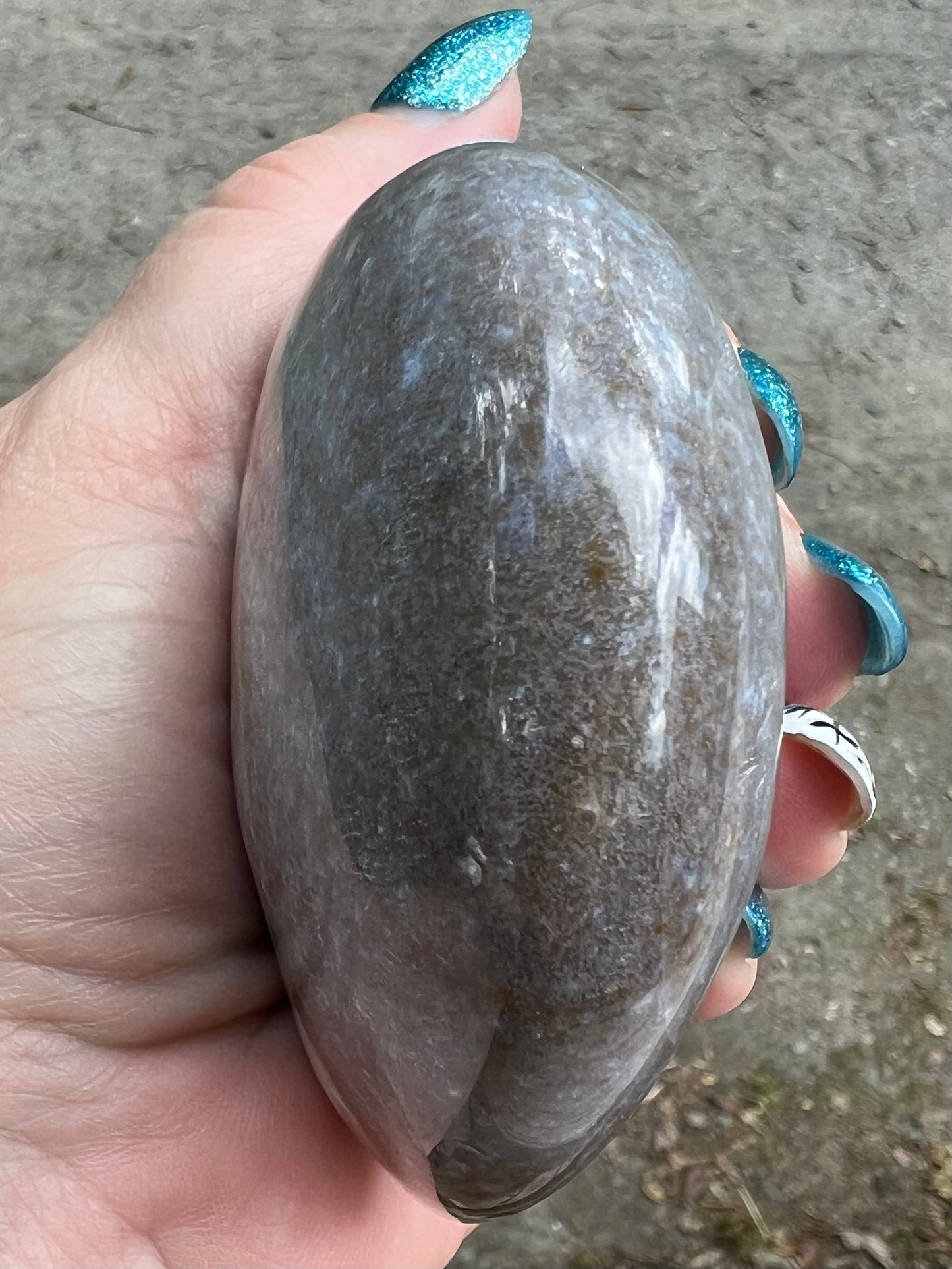 Chalcedony Jasper Heart