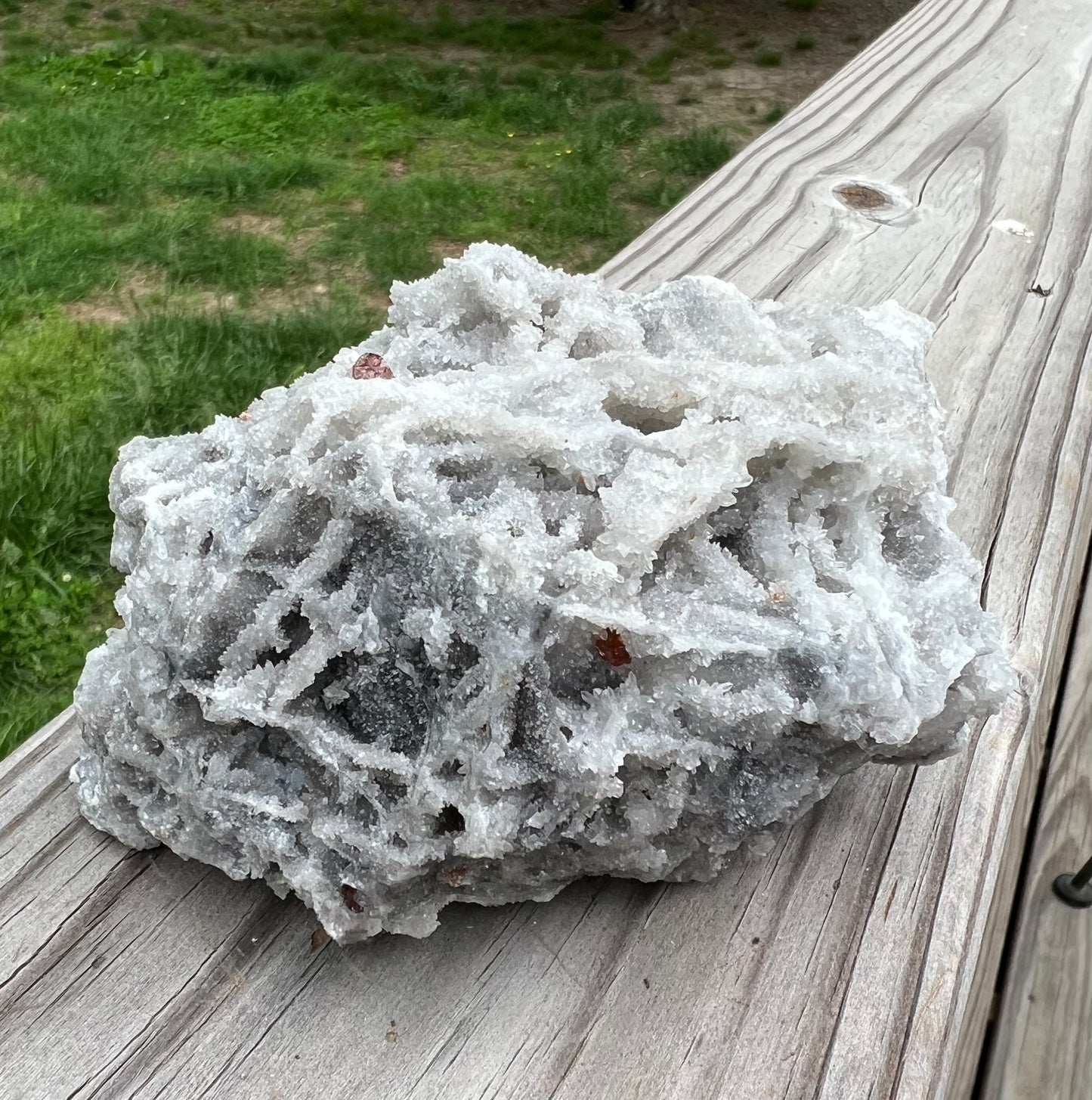 Sphalerite with Garnet