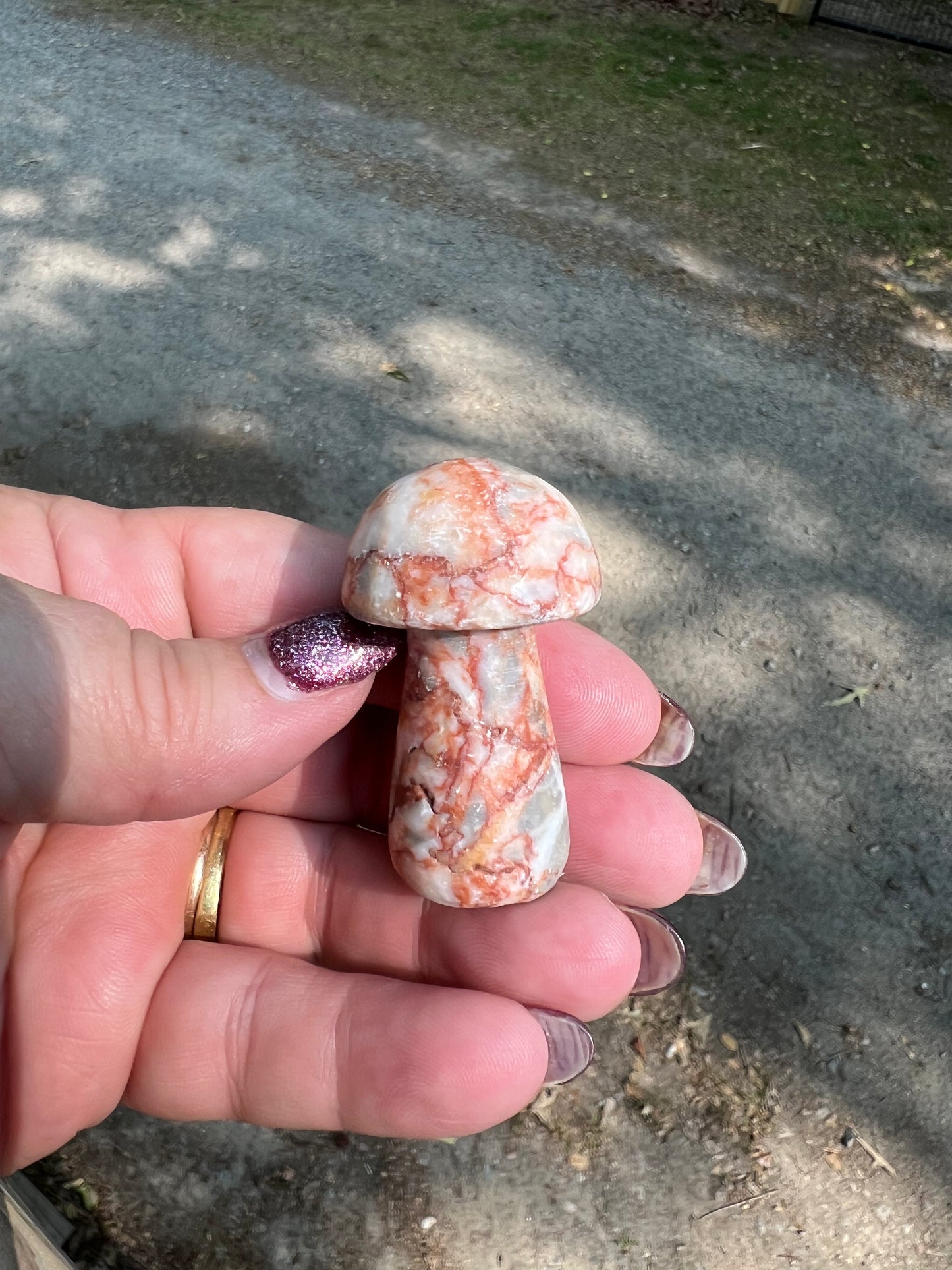 Jade Mushroom Carving