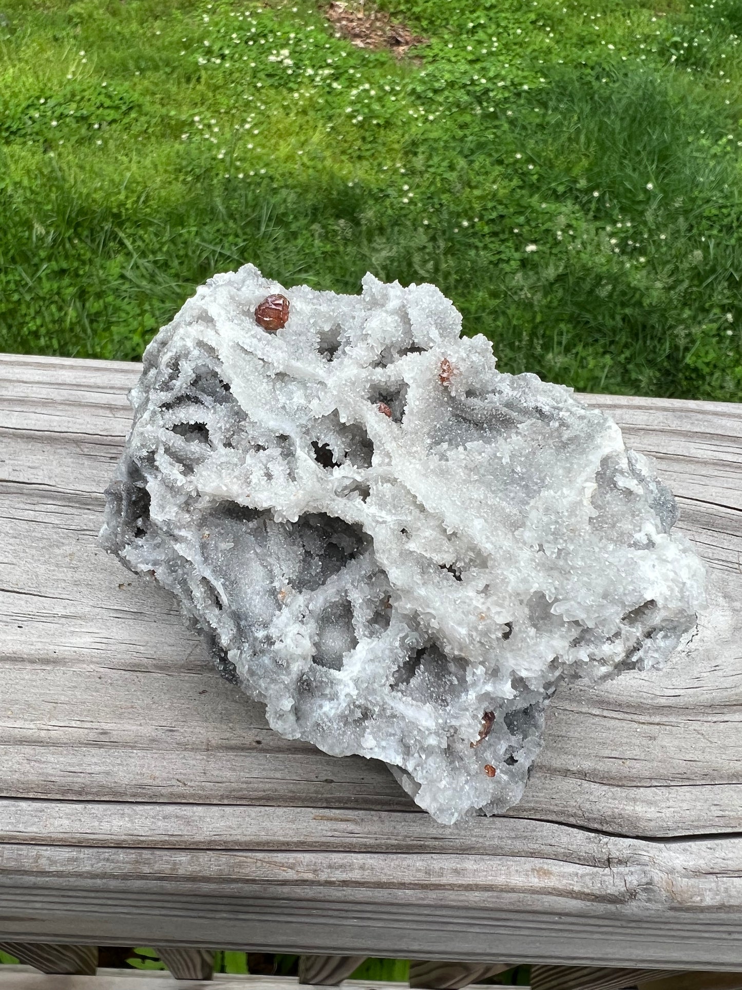 Sphalerite with Garnet