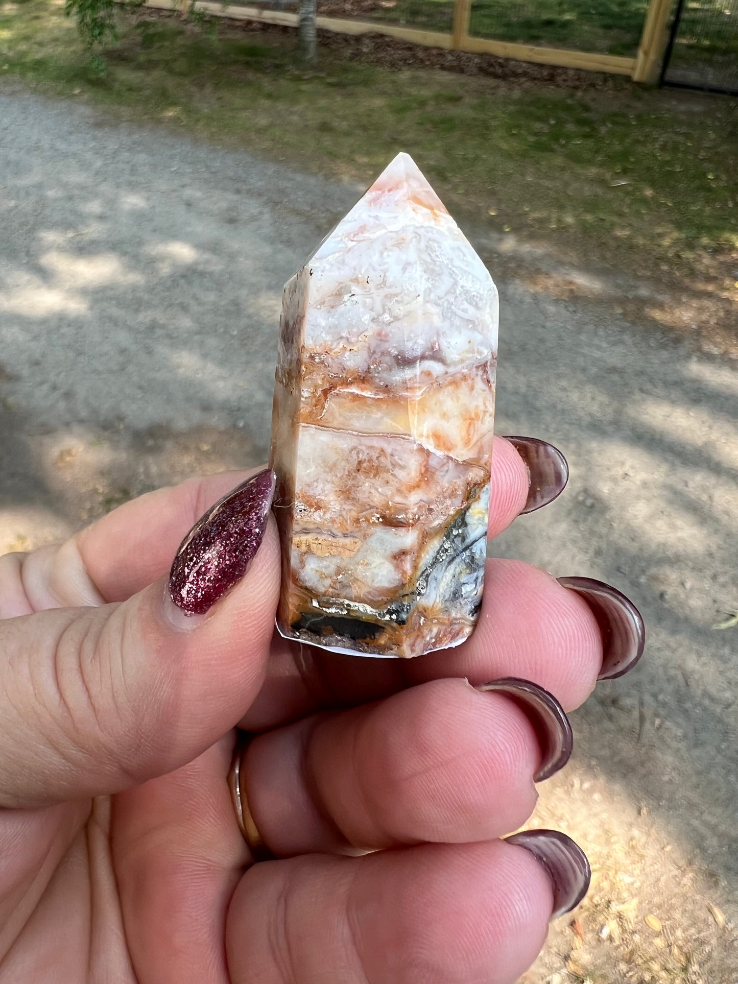 Mexican Agate Tower