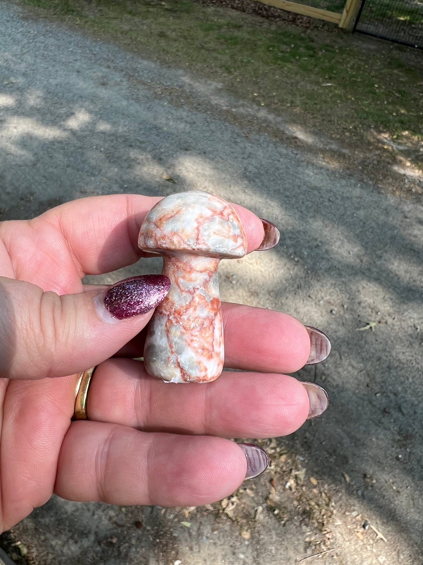 Jade Mushroom Carving