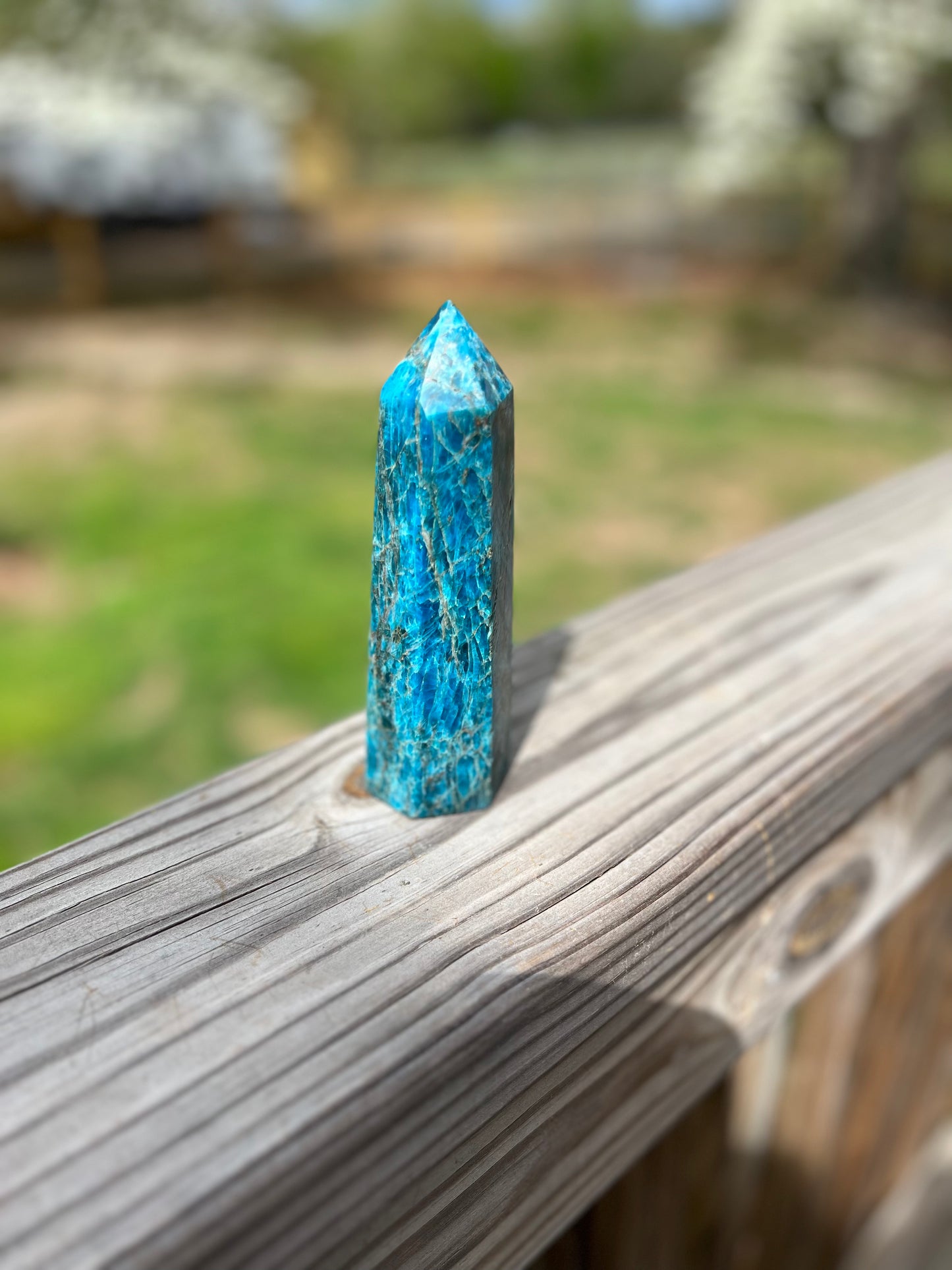 Blue Apatite Tower