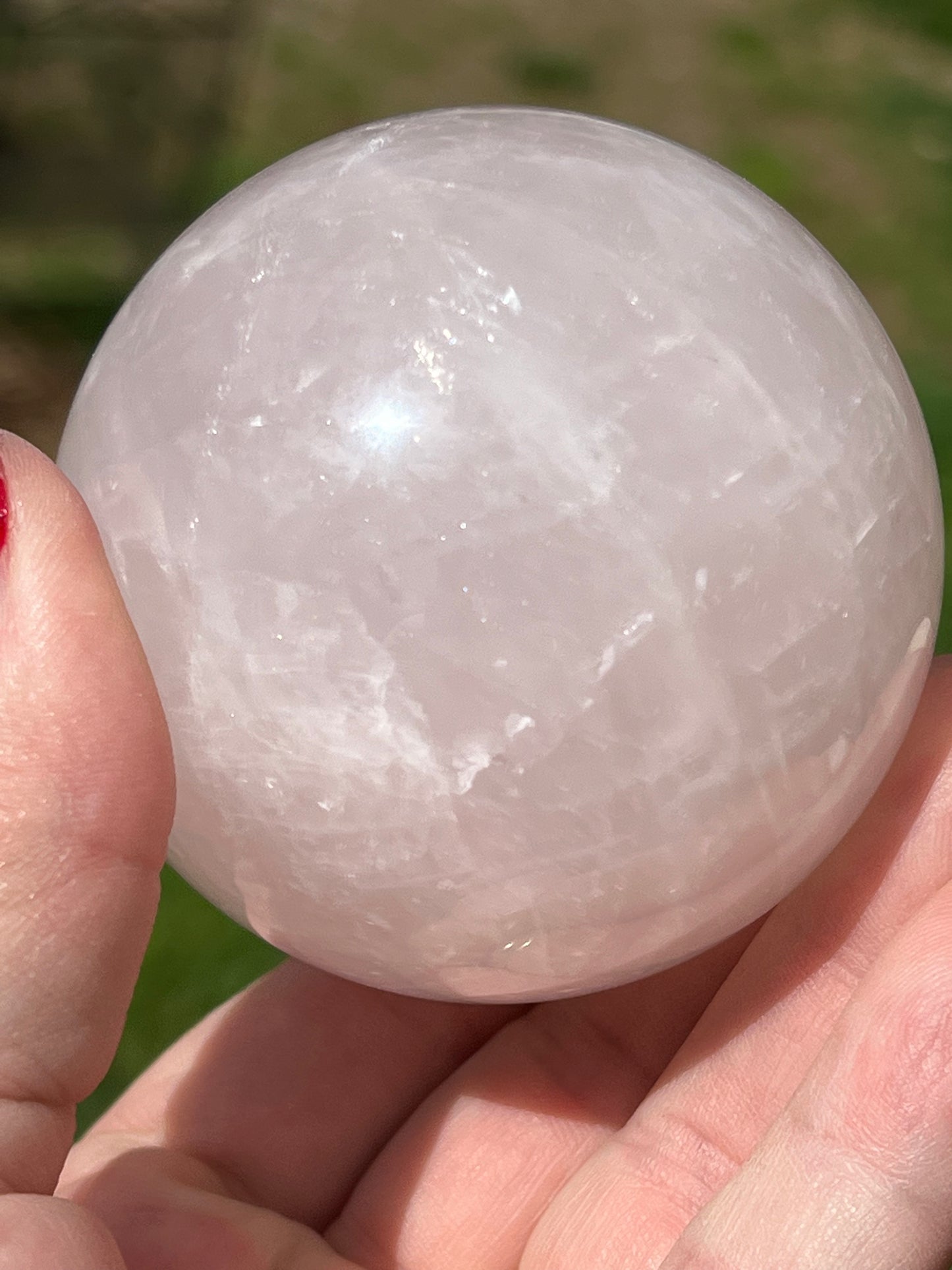 Pink Calcite sphere