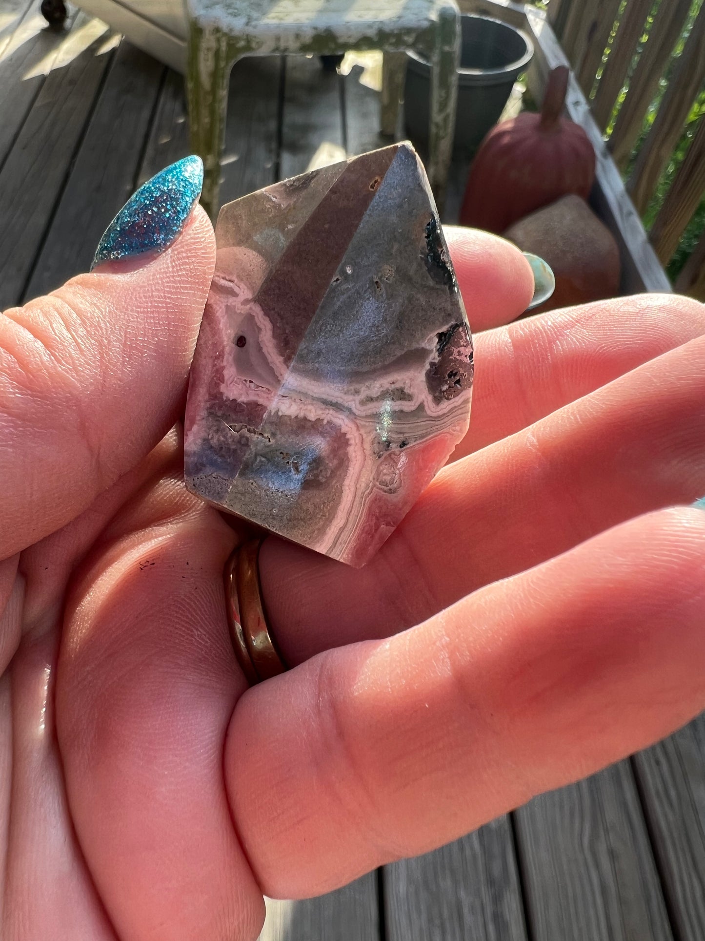 Rhodochrosite Free Form