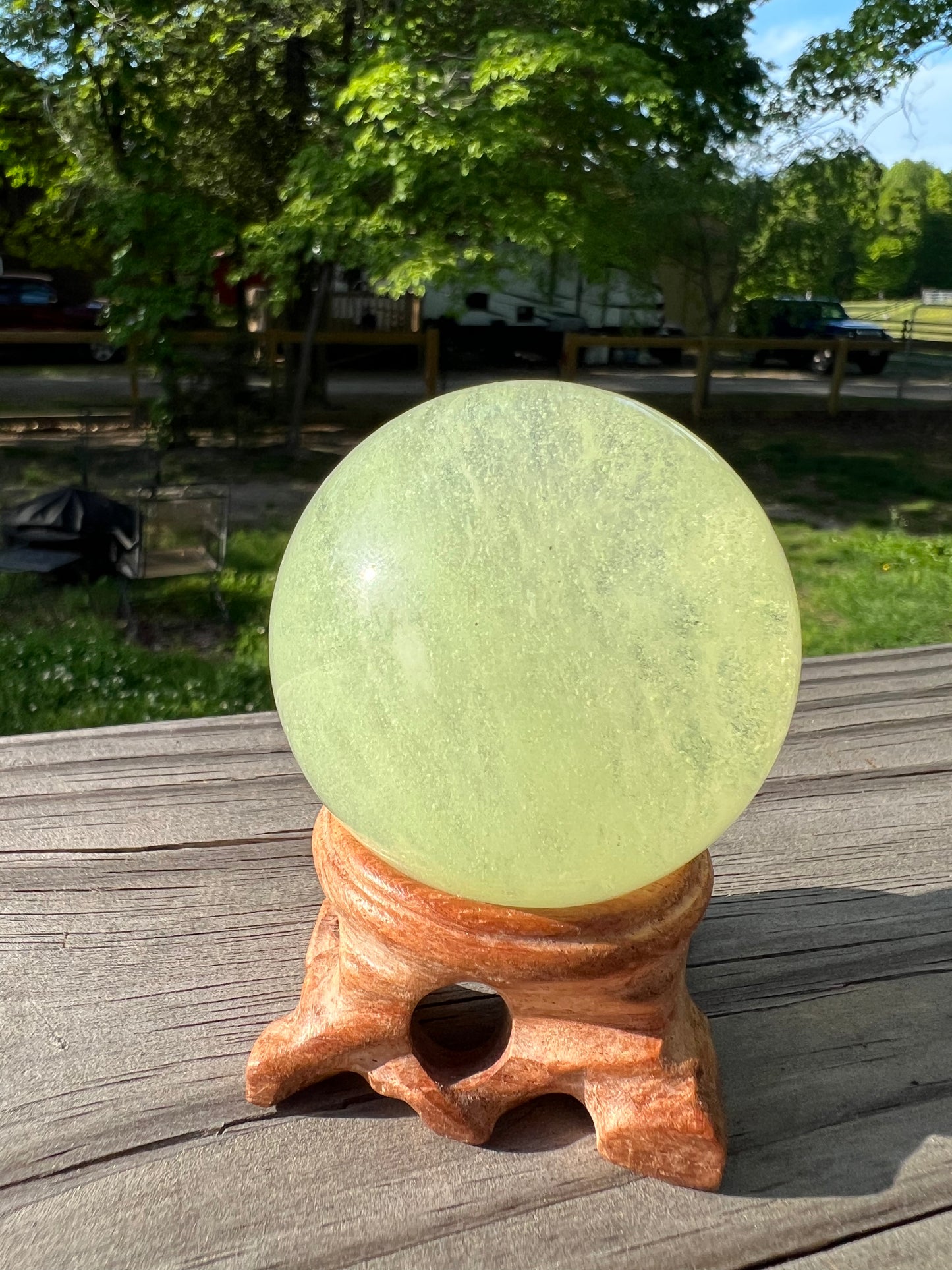 Smelted Glass sphere