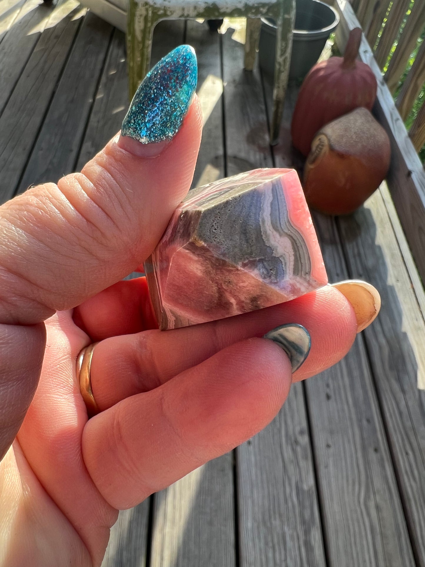 Rhodochrosite Free Form