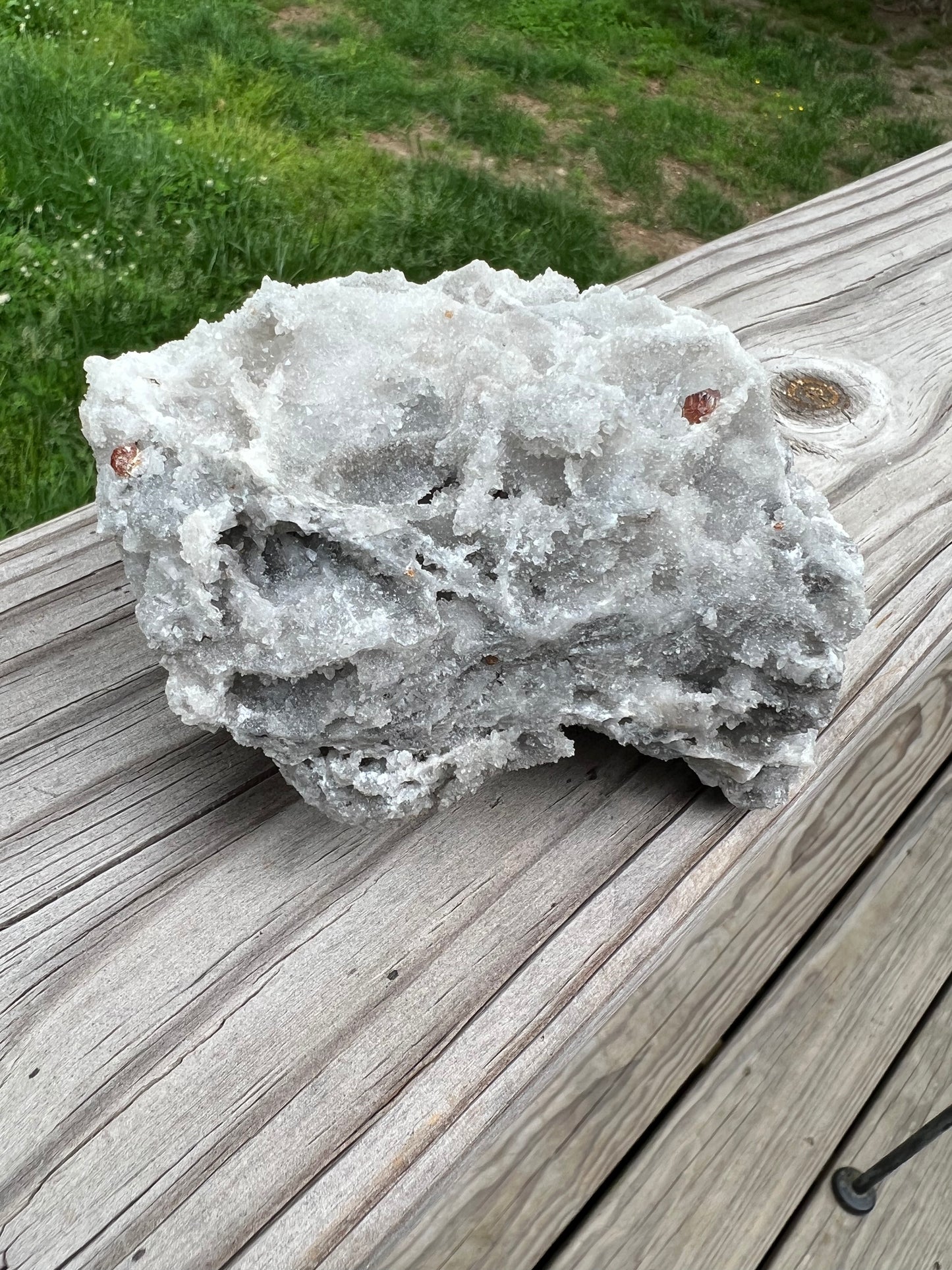 Sphalerite with Garnet
