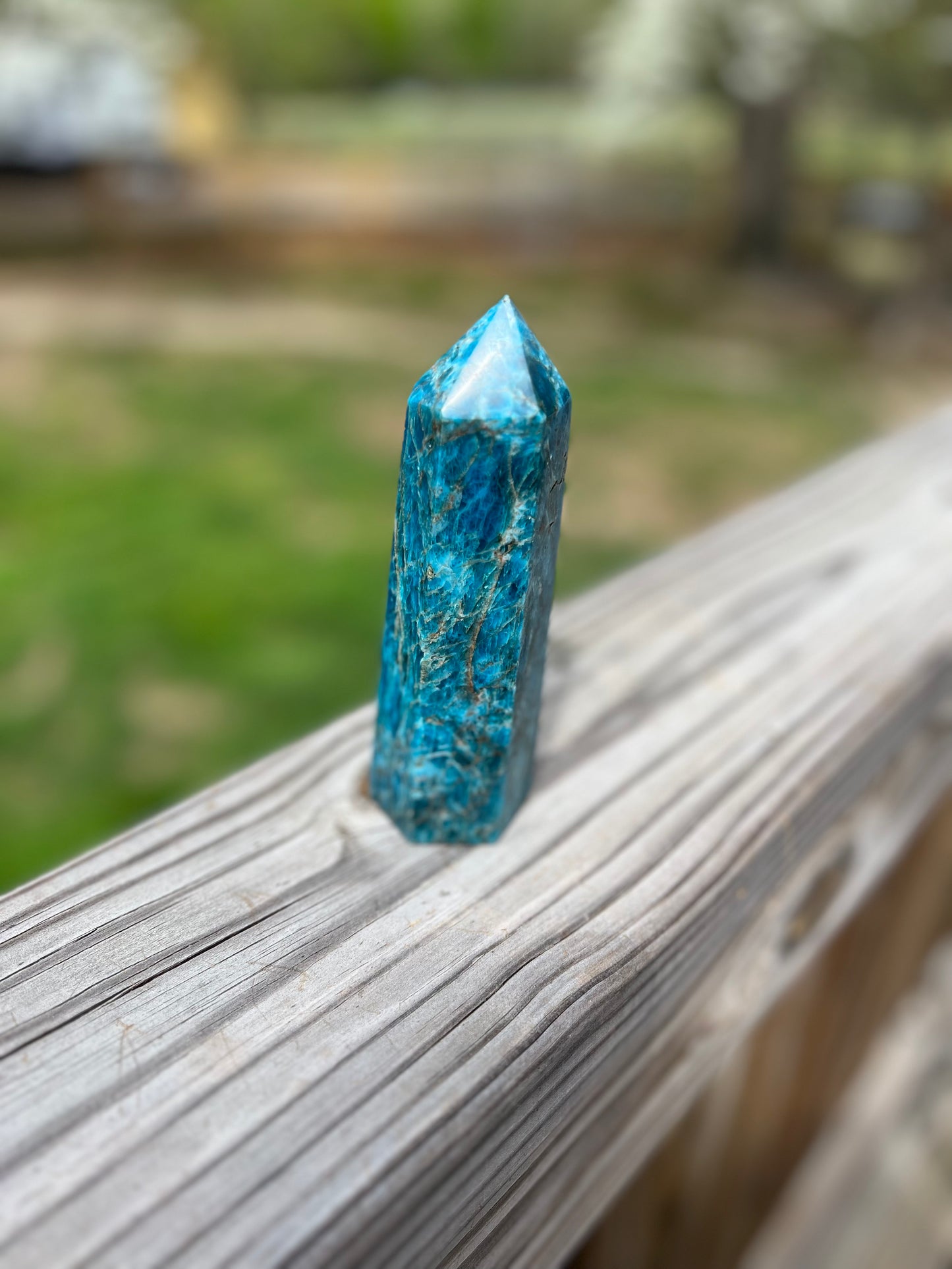 Blue Apatite Tower