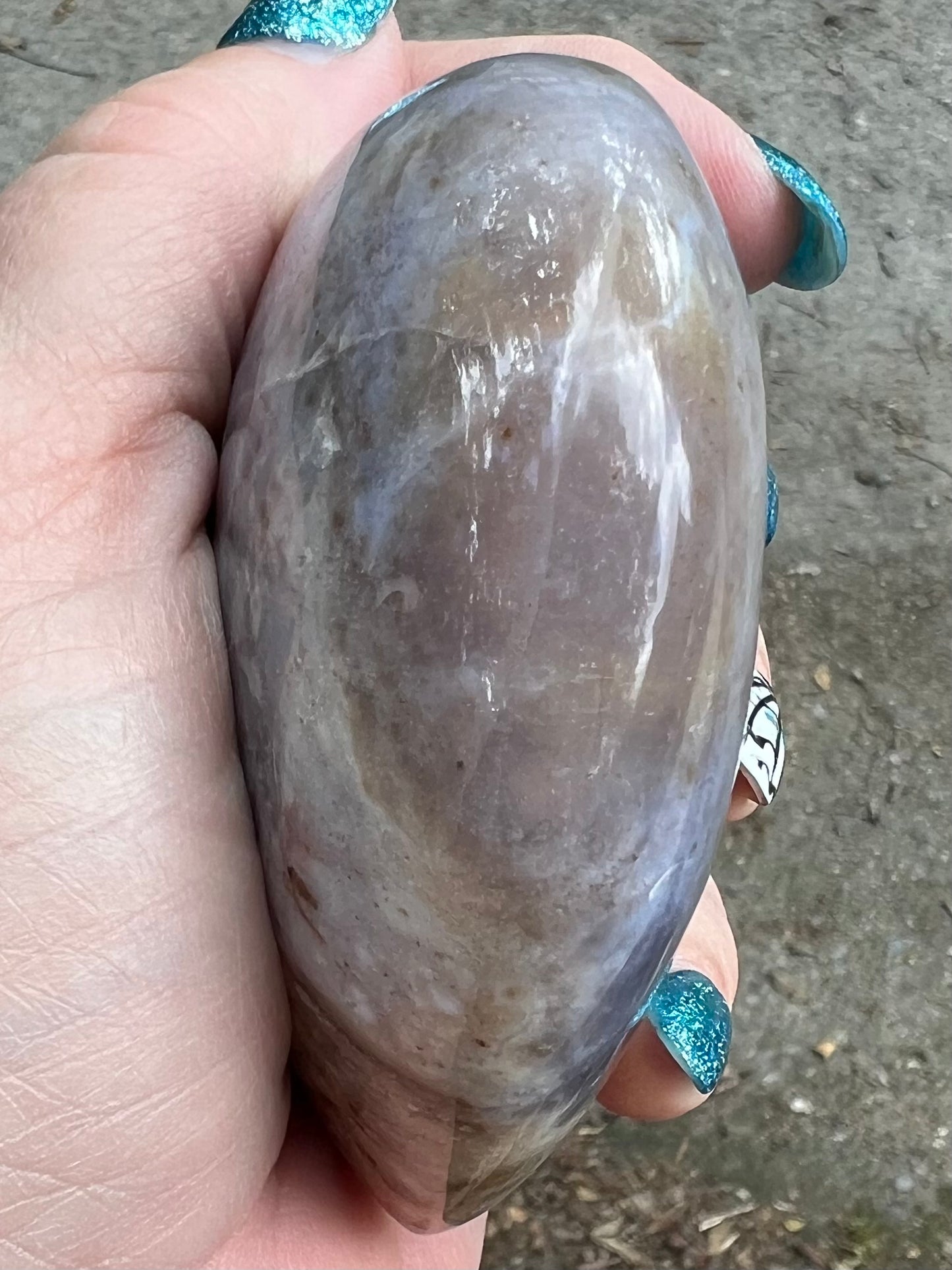 Chalcedony Jasper Heart