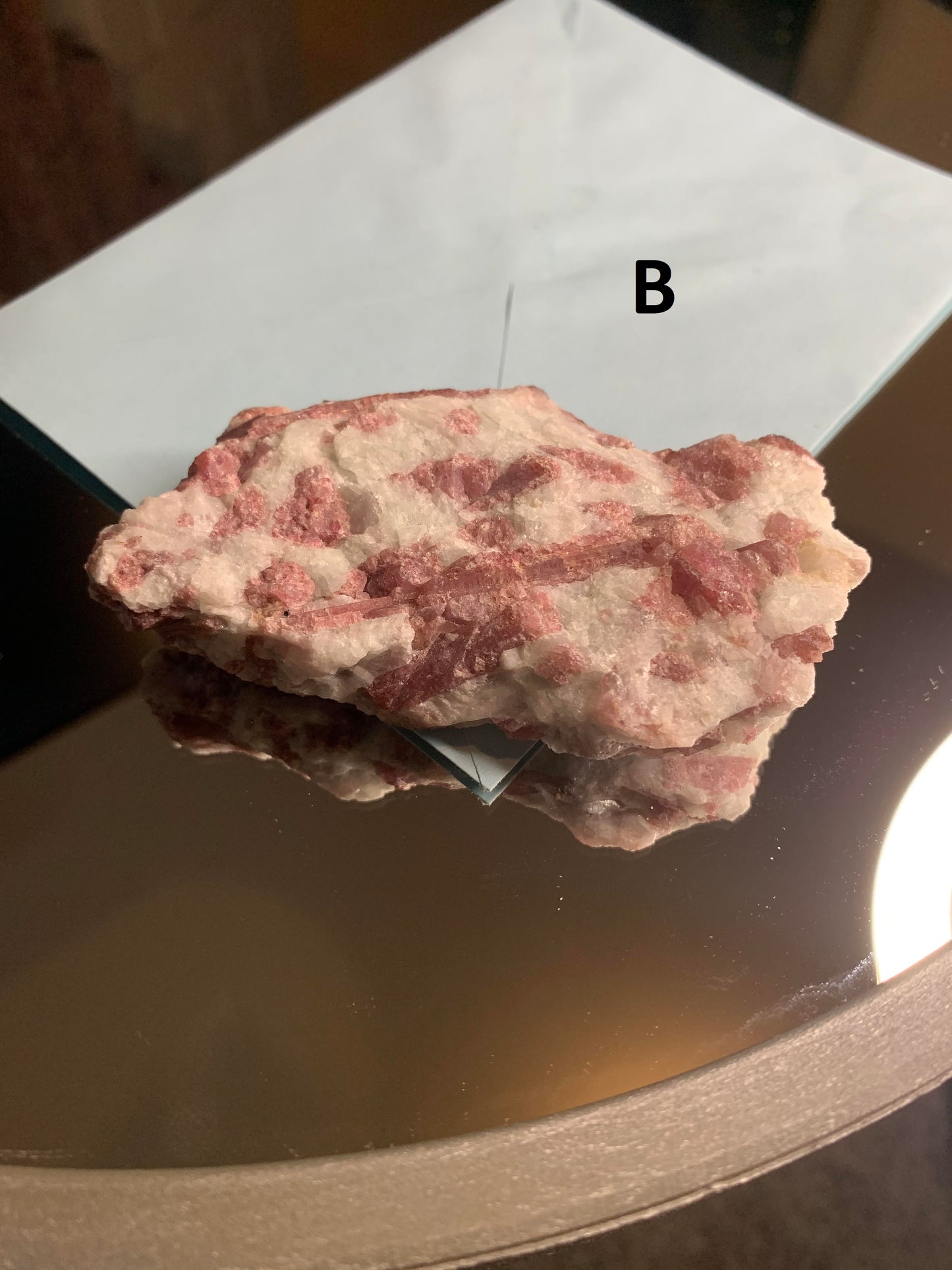 Pink Tourmaline Specimen