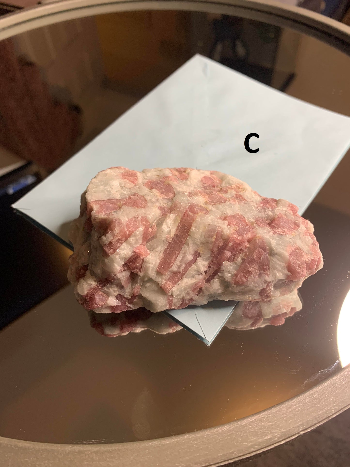 Pink Tourmaline Specimen
