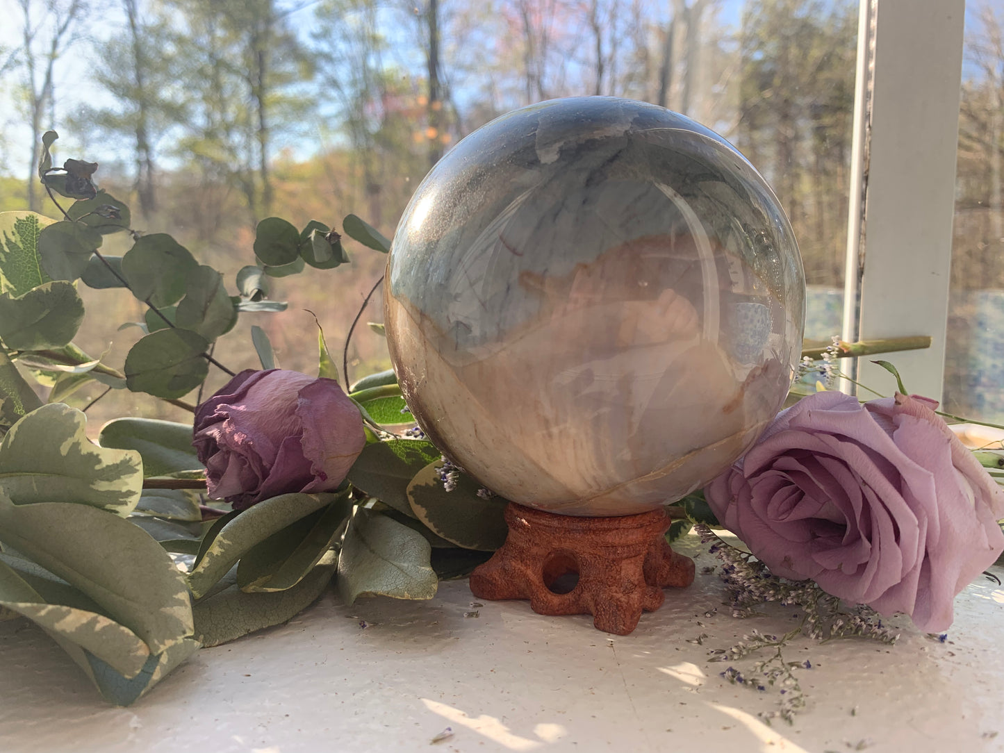 Ocean Jasper Sphere