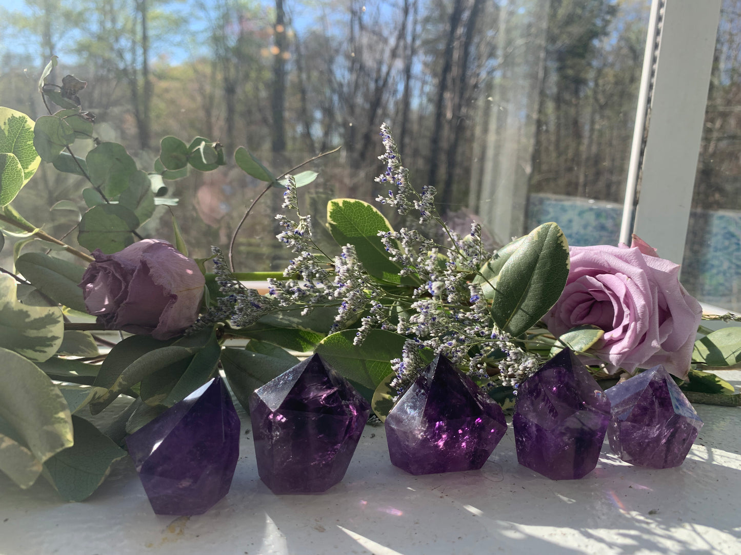 Amethyst cupcake -small