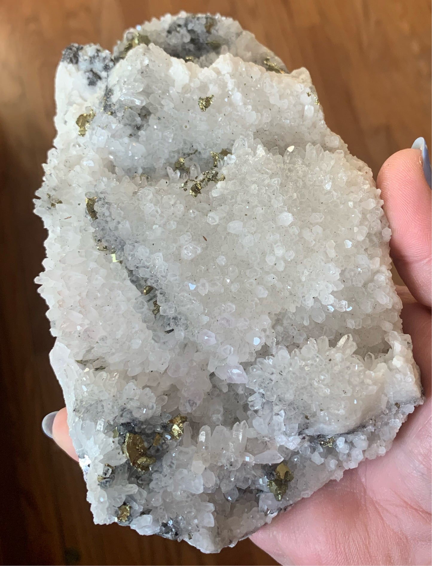 Quartz, Pyrite, Hematite Specimen